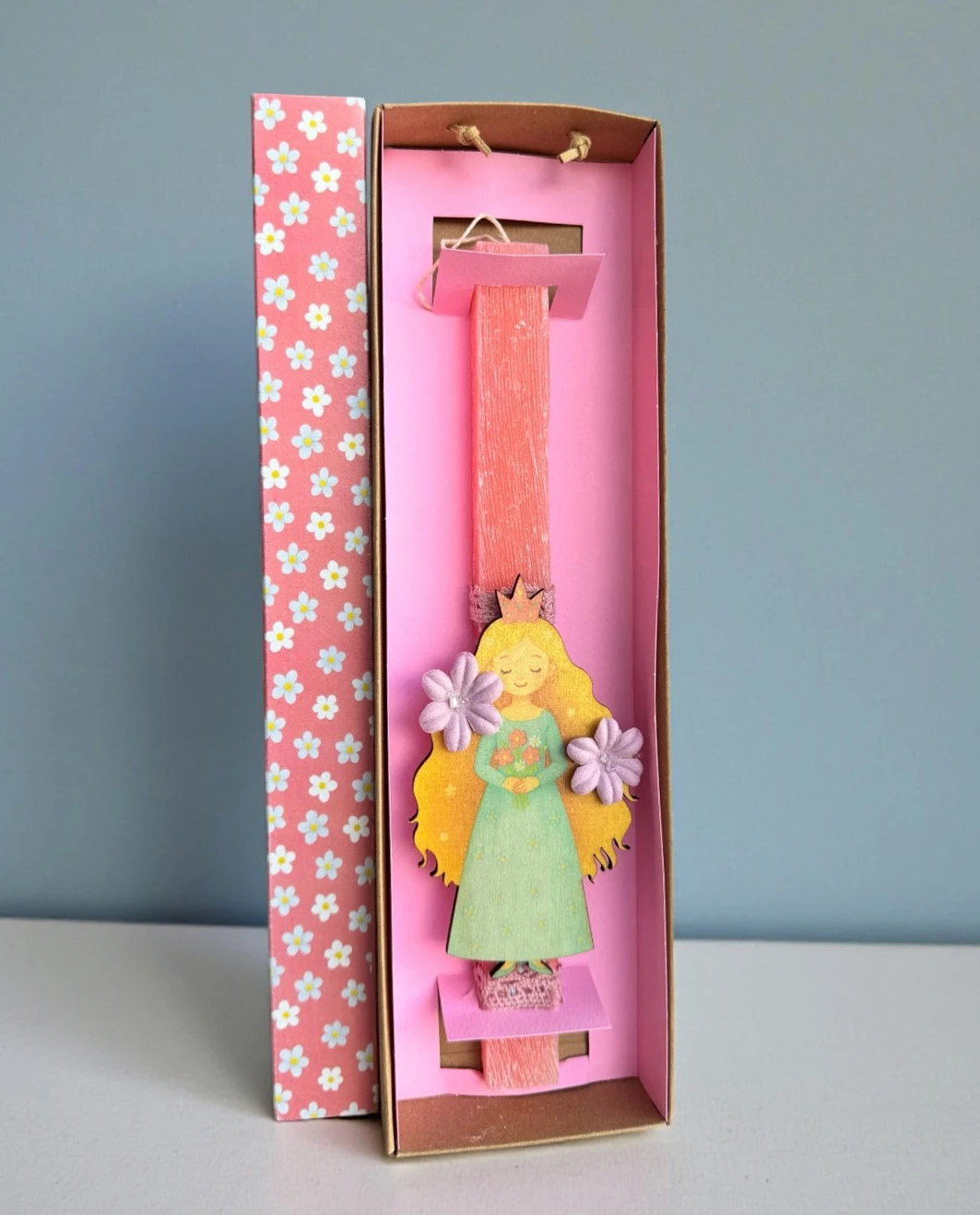 Life Likes - Λαμπάδα Πριγκίπισσα Λουλουδένια 9397