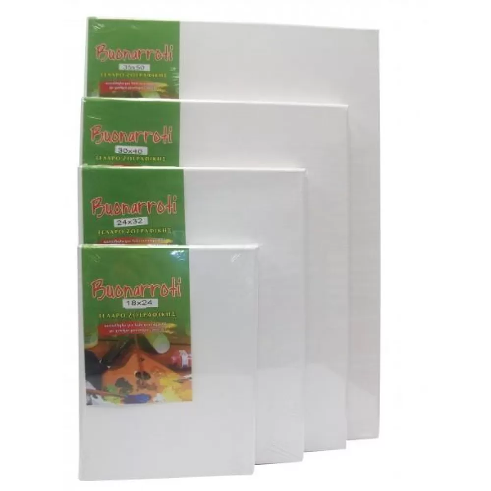 Buonarroti - Τελάρο Ζωγραφικής Με Βαμβακερό Καμβά 70x100 cm 94020