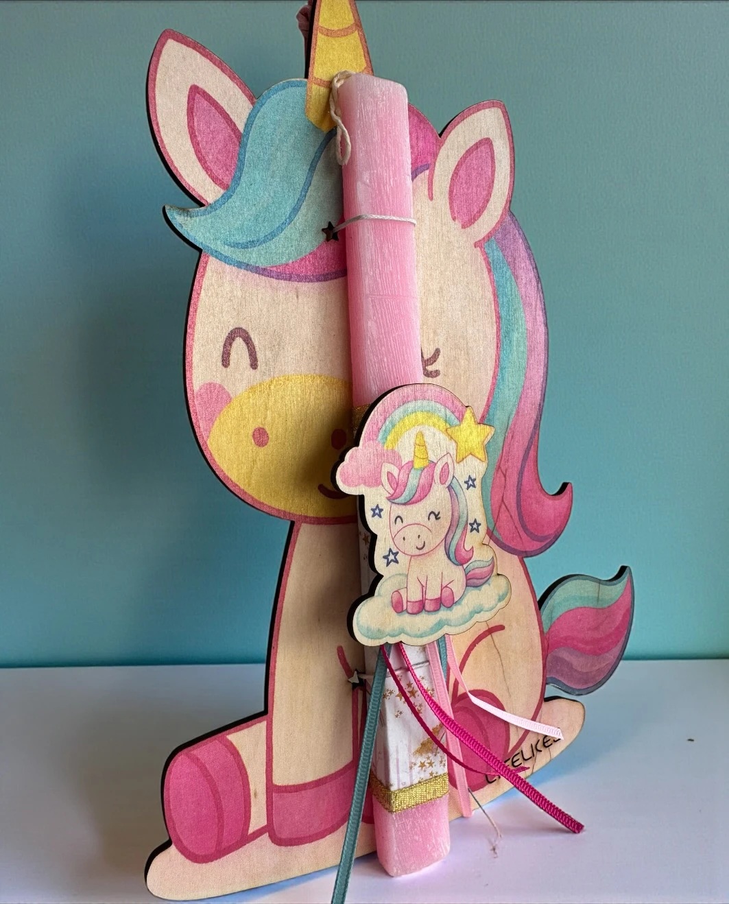 Life Likes - Λαμπάδα Κάδρο Baby Unicorn 9450