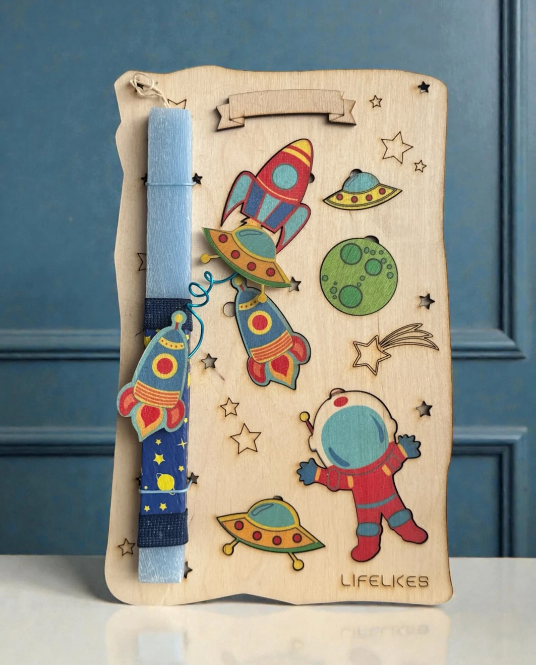 Life Likes - Λαμπάδα Montessori Διάστημα 9458