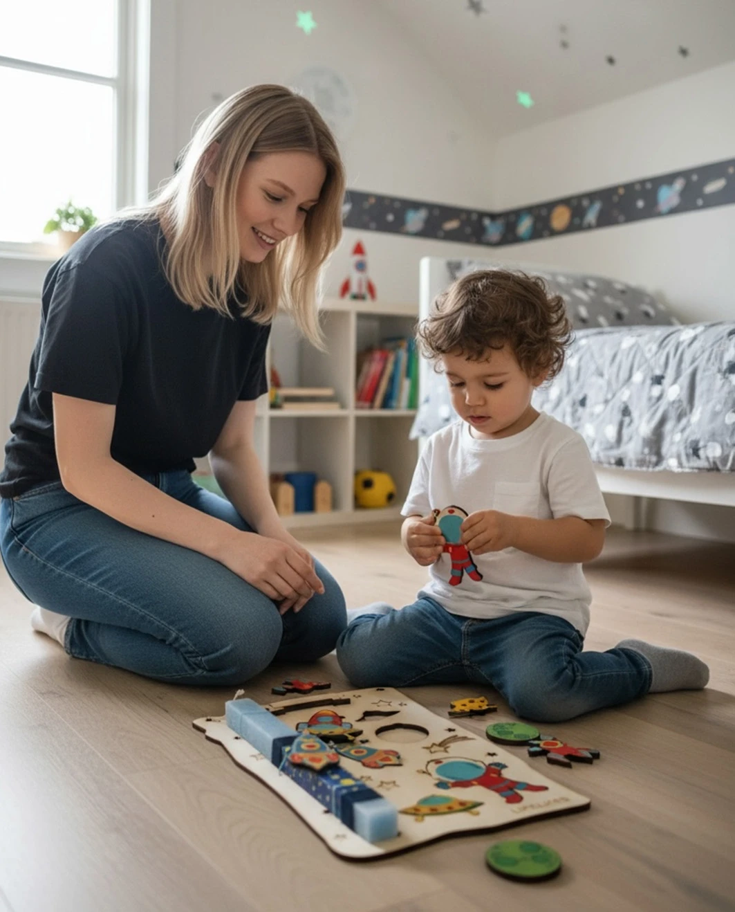 Life Likes - Λαμπάδα Montessori Διάστημα 9458