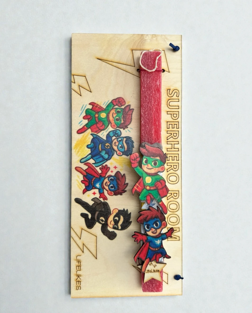 Life Likes - Λαμπάδα Superhero Room 9461