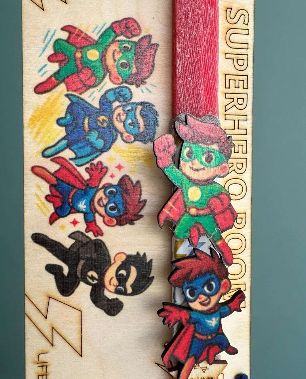 Life Likes - Λαμπάδα Superhero Room 9461