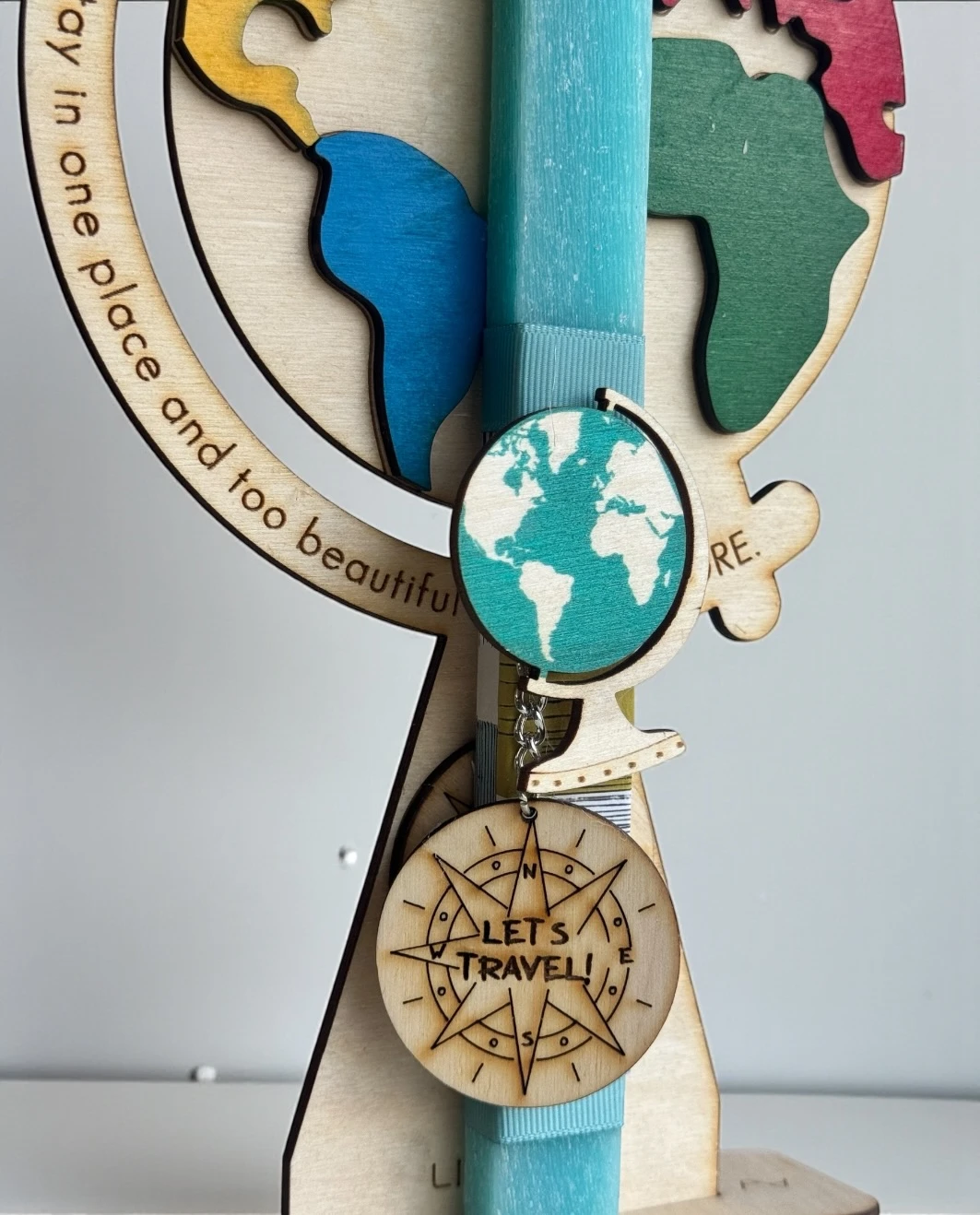 Life Likes - Λαμπάδα Υδρόγειος 9471