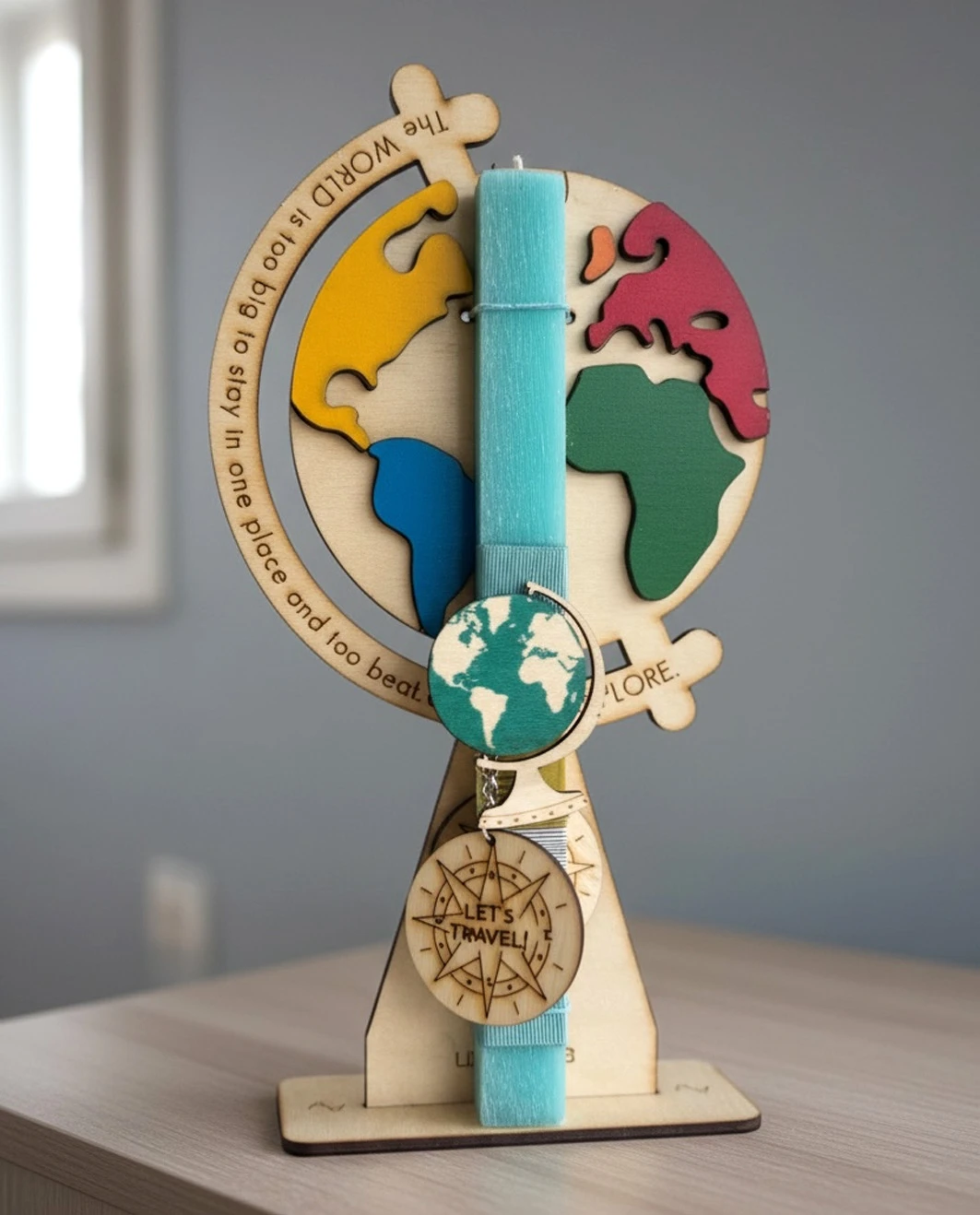 Life Likes - Λαμπάδα Υδρόγειος 9471