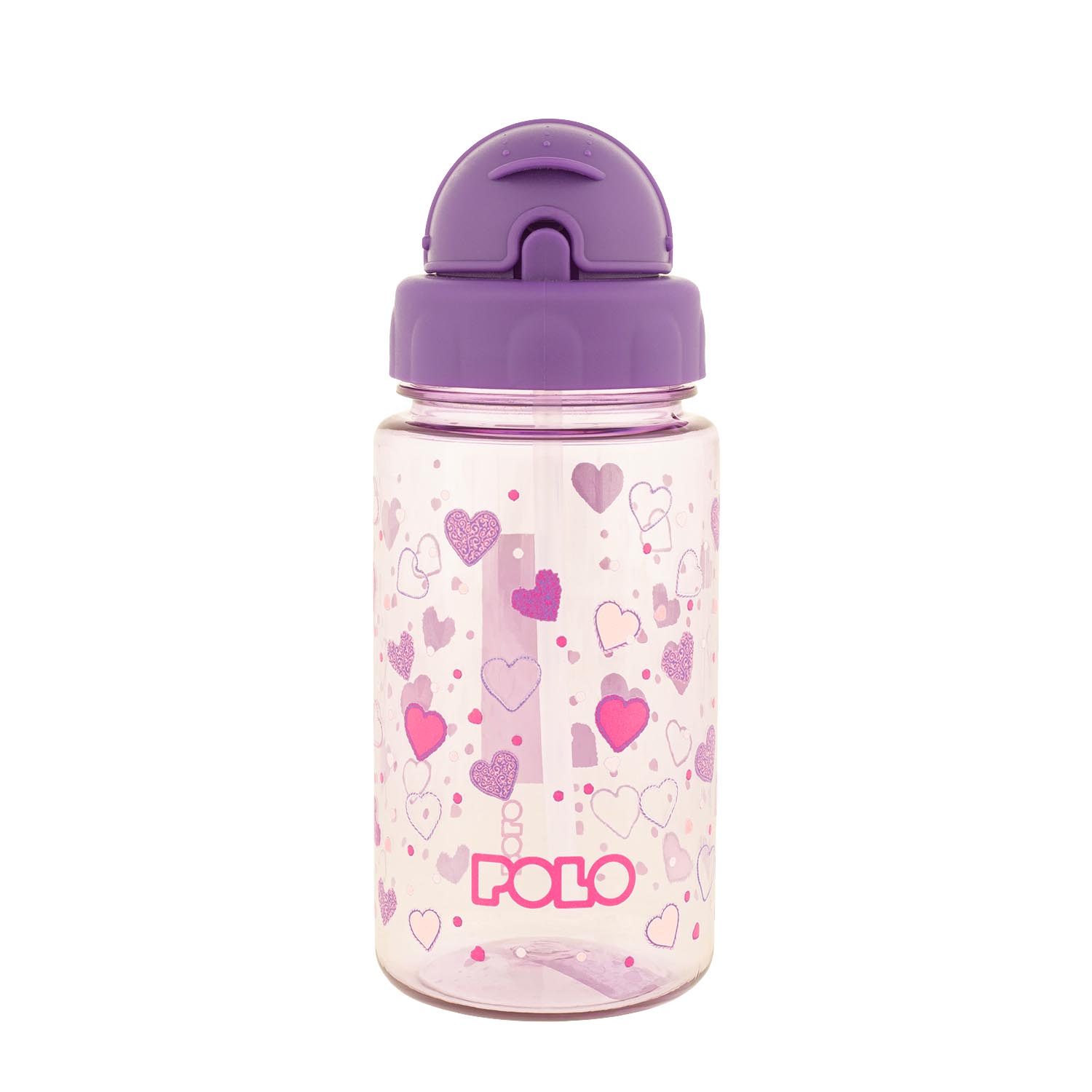 Polo - Παγούρι Πλαστικό, Heart 450ml 9-48-001-8316