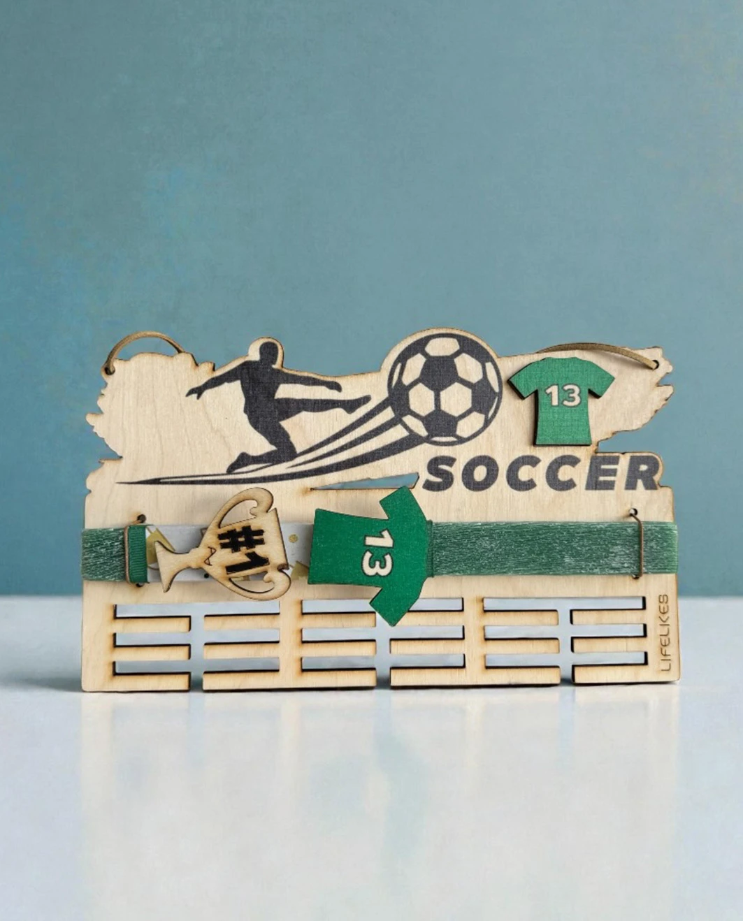 Life Likes - Λαμπάδα Soccer Πράσινο 9513