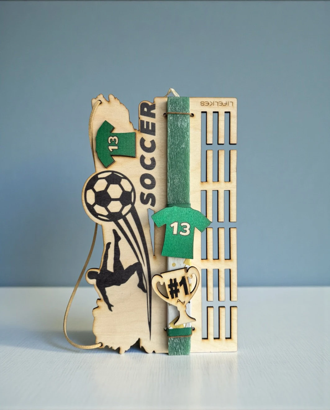 Life Likes - Λαμπάδα Soccer Πράσινο 9513