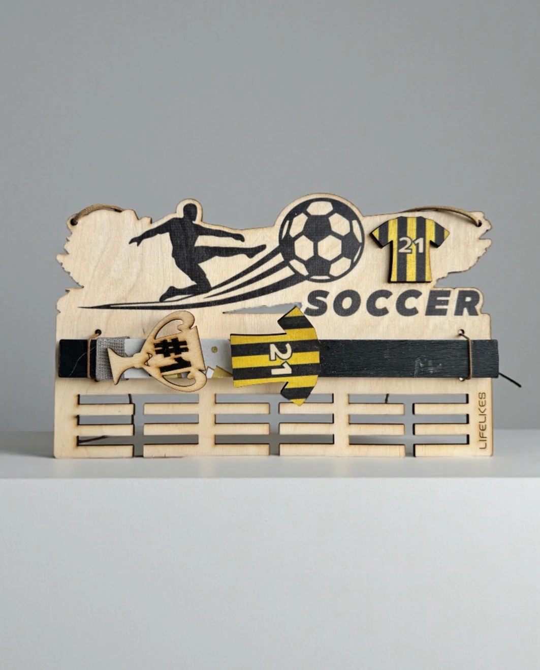 Life Likes - Λαμπάδα Soccer Κίτρινο 9514