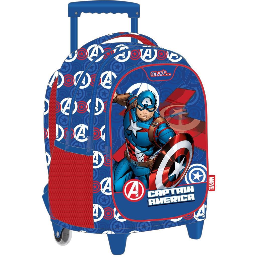 Diakakis – Τσάντα Τρόλεϊ Δημοτικού Must, Avengers, Captain America 506217