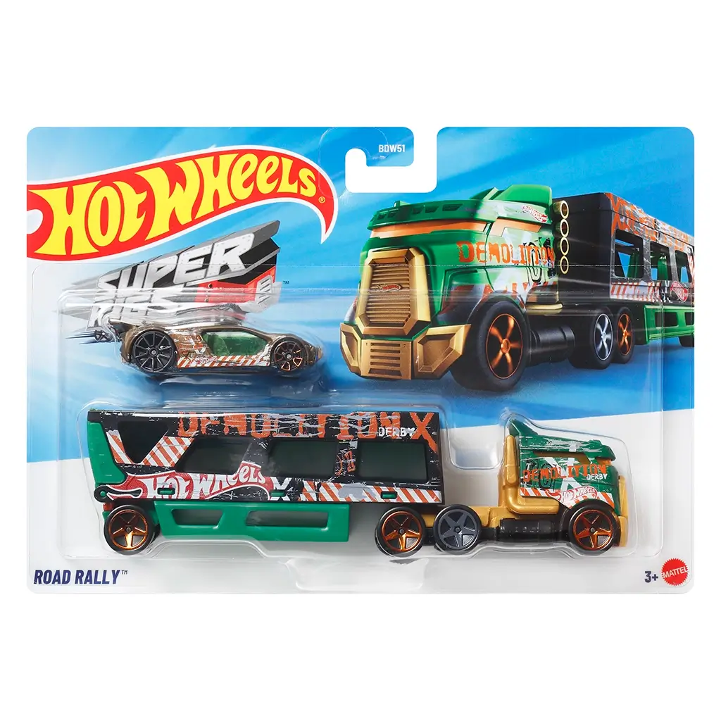 Mattel Hot Wheels - Super Rigs, Road Rally BDW61 (BDW51)