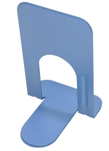 Foska - Γωνία Βιβλίων Μεταλλική 15.5x12.5x19 cm, Γαλάζια BS2040