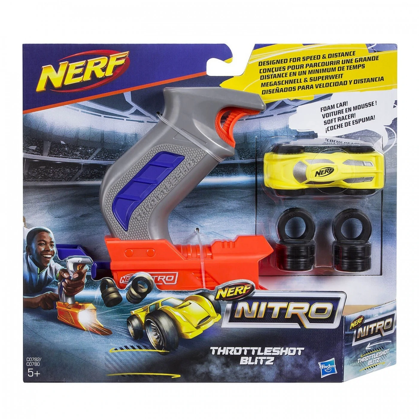 Hasbro - Nerf Nitro, Throttleshot Blitz C0782 (C0780)