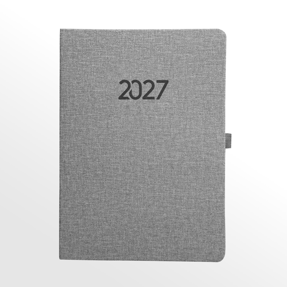 Υδρόγειος - Ημερήσιο Ημερολόγιο Canvas 2027, Grey 12x17 0466