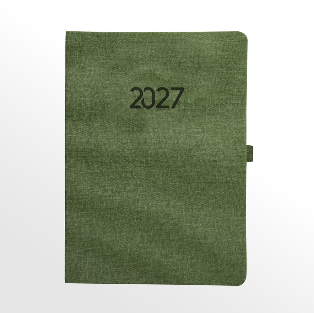 Υδρόγειος - Ημερήσιο Ημερολόγιο Canvas 2027, Green 10x14 0459