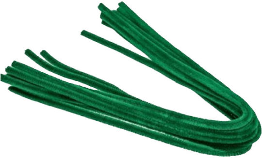 Foska - Σύρματα Πίπας Πράσινο , 100Pcs, 30Εκ CS1001