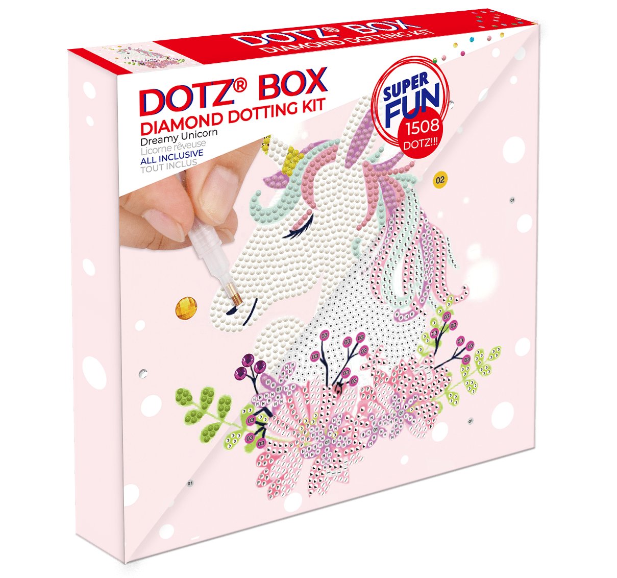 Diamond Dotz - Ψηφιδωτό, Dreamy Unicorn DBX.075