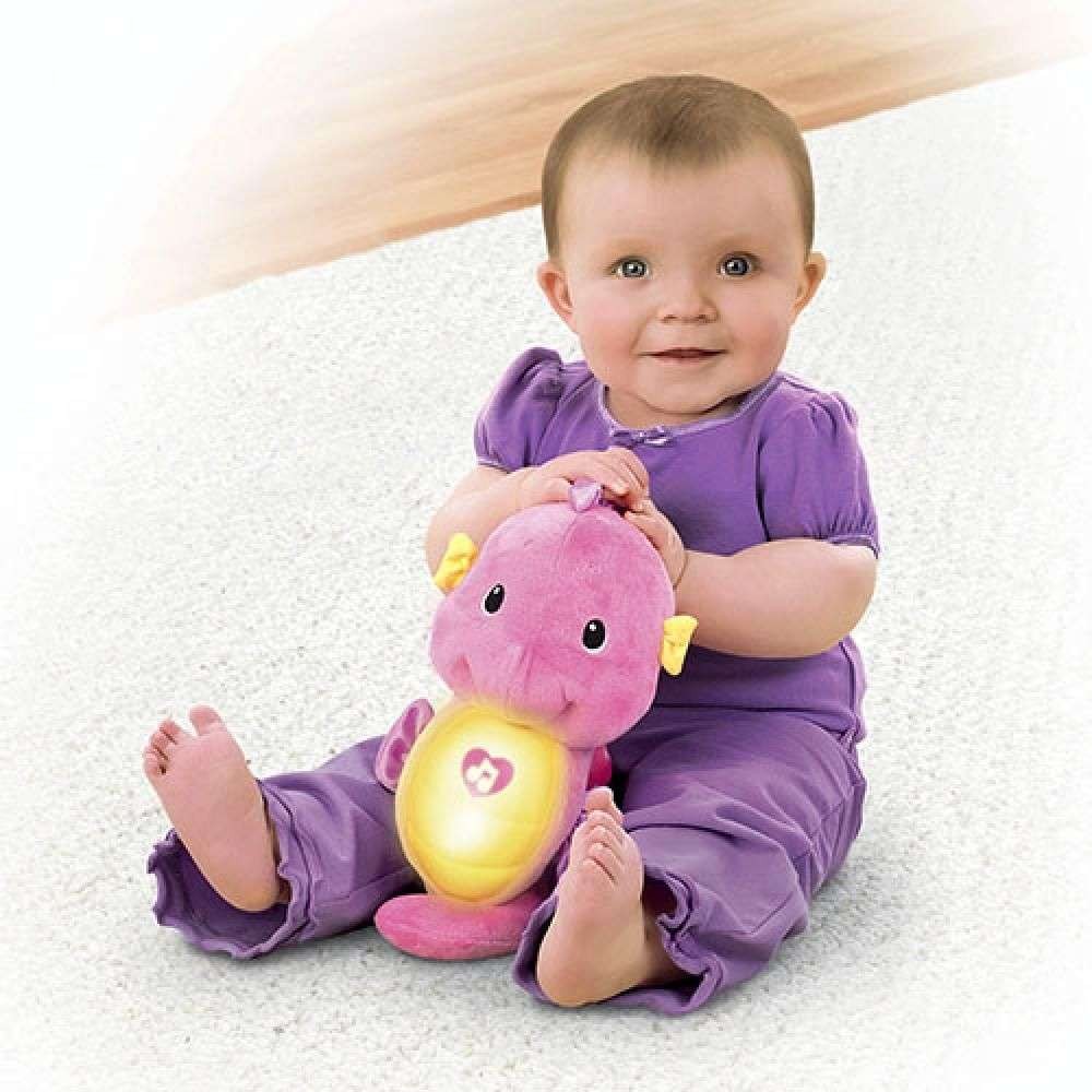 Fisher Price - Ιππόκαμπος Φωτεινό Αλογάκι Της Θάλασσας Ροζ DGH73 (DGH80)