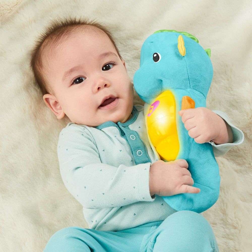 Fisher Price - Ιππόκαμπος Φωτεινό Αλογάκι Της Θάλασσας Σιέλ DGH82