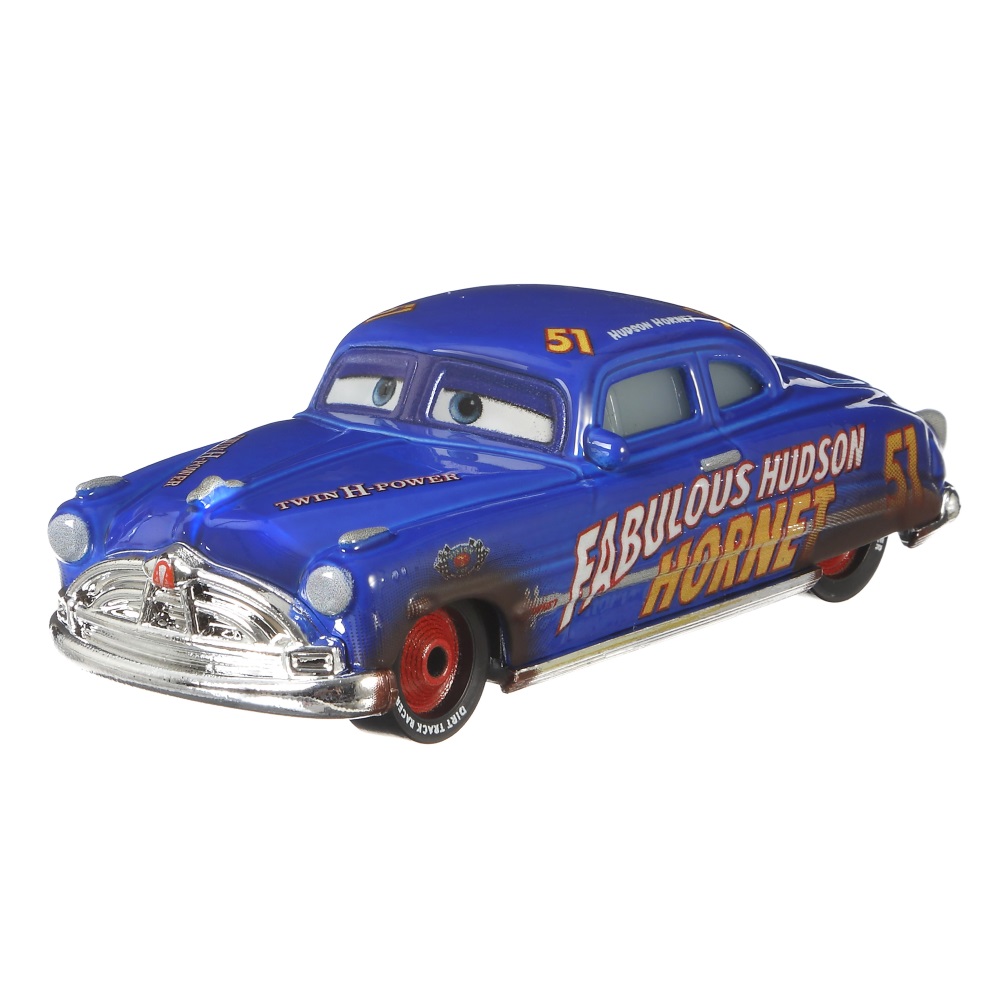 Mattel Cars - Αυτοκινητάκι, Dirt Track Fabulous Hudson Hornet DXV70 (DXV29)