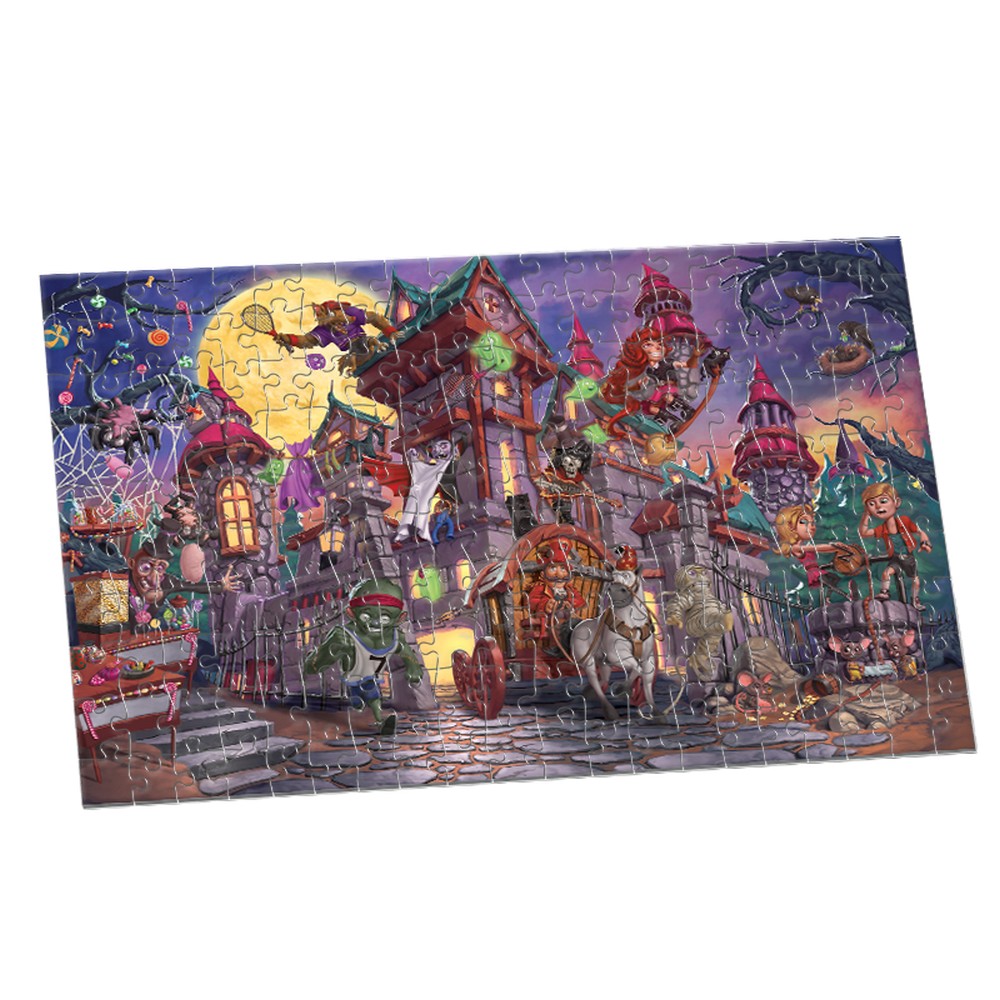 Desyllas Games - Comic Puzzle, Το Στοιχειωμένο Κάστρο 200 Pcs 100827