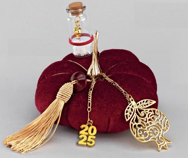 Adorex - Υφασμάτινη Κολοκύθα Με Ρόδι & Σωλήνα EG-21188