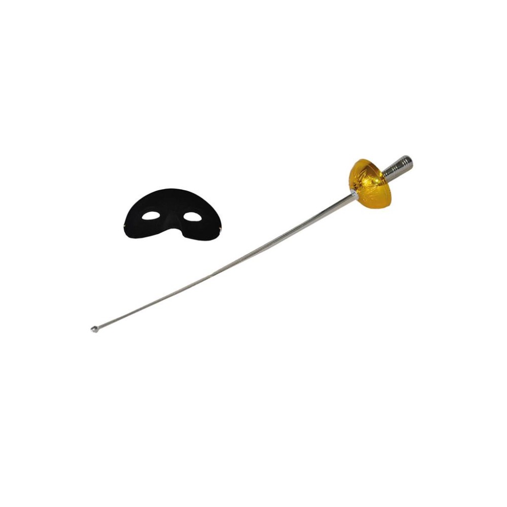 Funny Fashion - Σετ Ζορό Σπαθί & Μάσκα 63εκ 50238