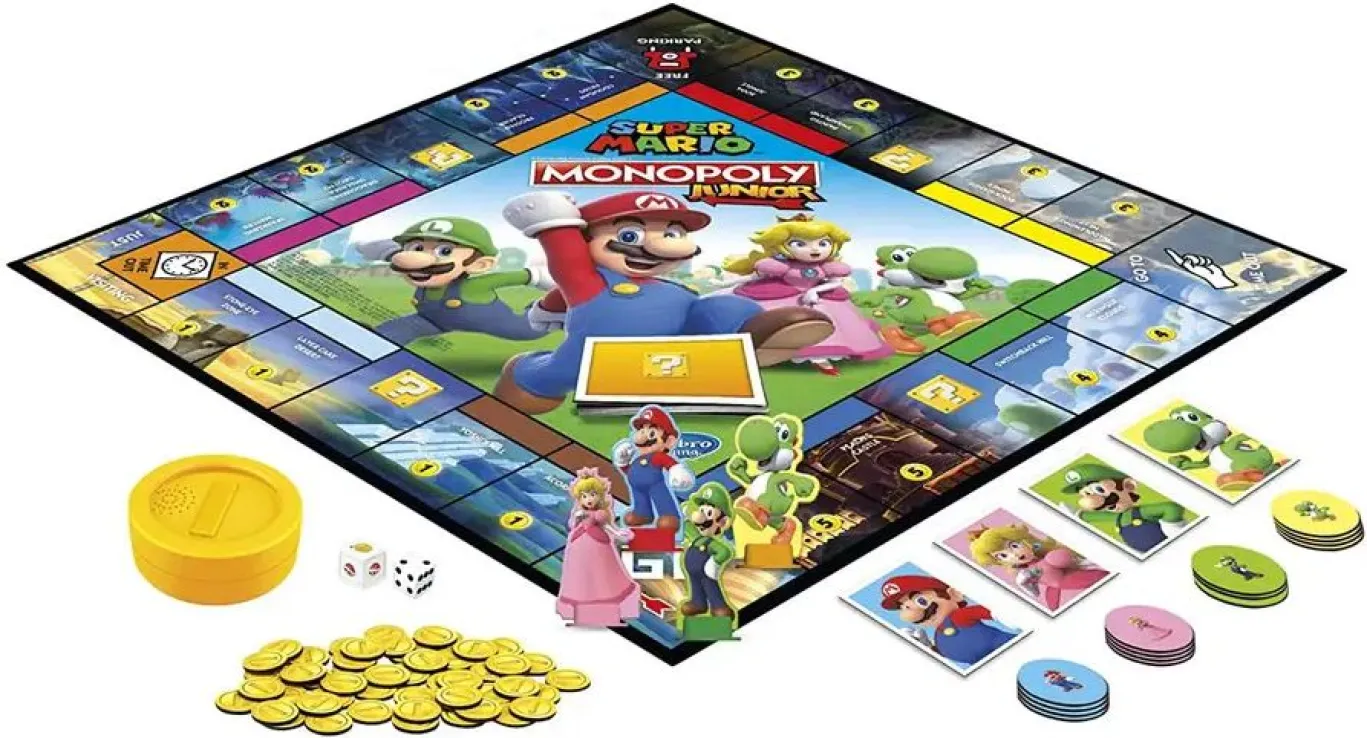 Hasbro - Επιτραπέζιο - Monopoly Junior Super Mario Edition F4817 Hasbro - Επιτραπέζιο - Monopoly Junior Super Mario Edition F4817