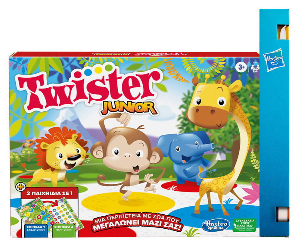 Παιχνιδολαμπάδα Hasbro - Επιτραπέζιο - Twister Junior F7478