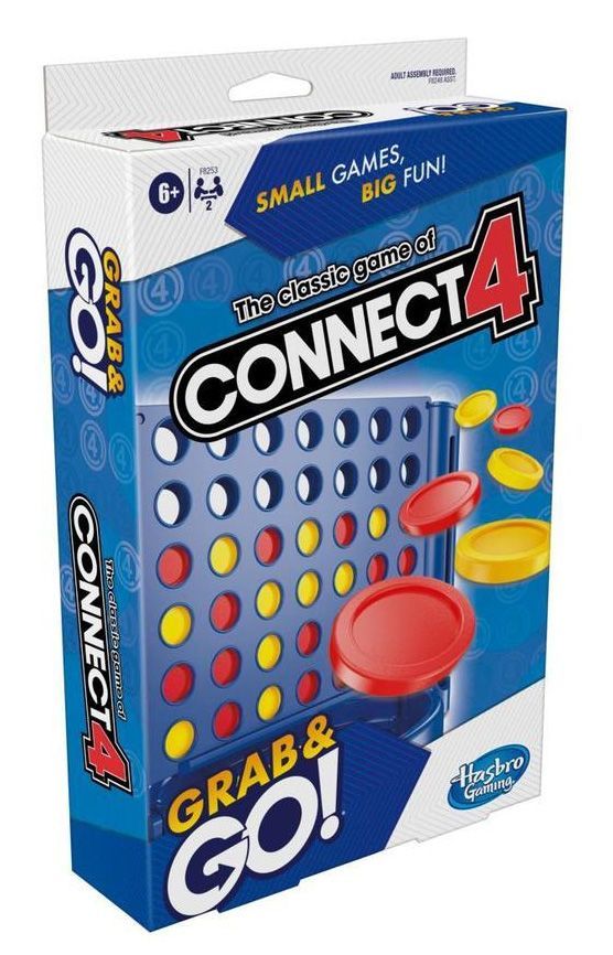 Hasbro - Επιτραπέζιο - Connect 4 Grab And Go F8253 Hasbro - Επιτραπέζιο - Connect 4 Grab And Go F8253