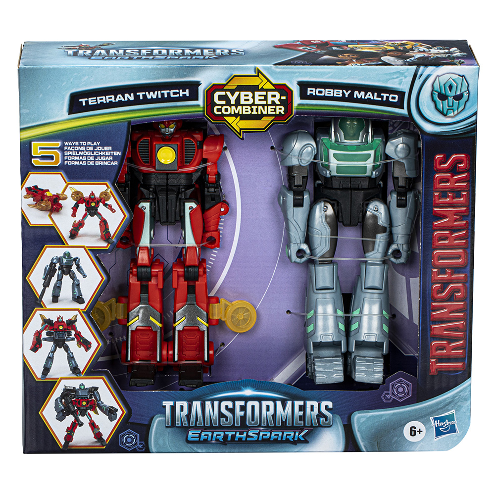 Hasbro Transformers Earthspark Cyber-combiner 1 F8438