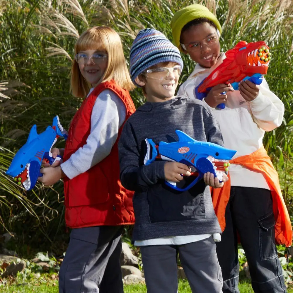 Hasbro - Easy Play, Nerf JR. Wild, Sharkfire F8645 Hasbro - Easy Play, Nerf JR. Wild, Sharkfire F8645