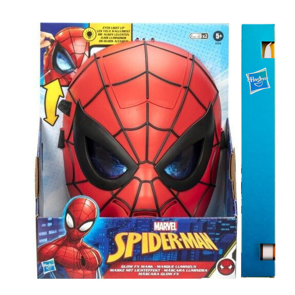Παιχνιδολαμπάδα Hasbro - Marvel Spider-Man, Glow FX Mask F8839