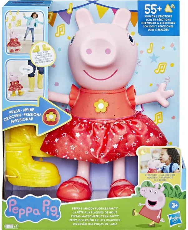 Hasbro - Peppa Pig, Peppa's Muddy Puddles Party F8873