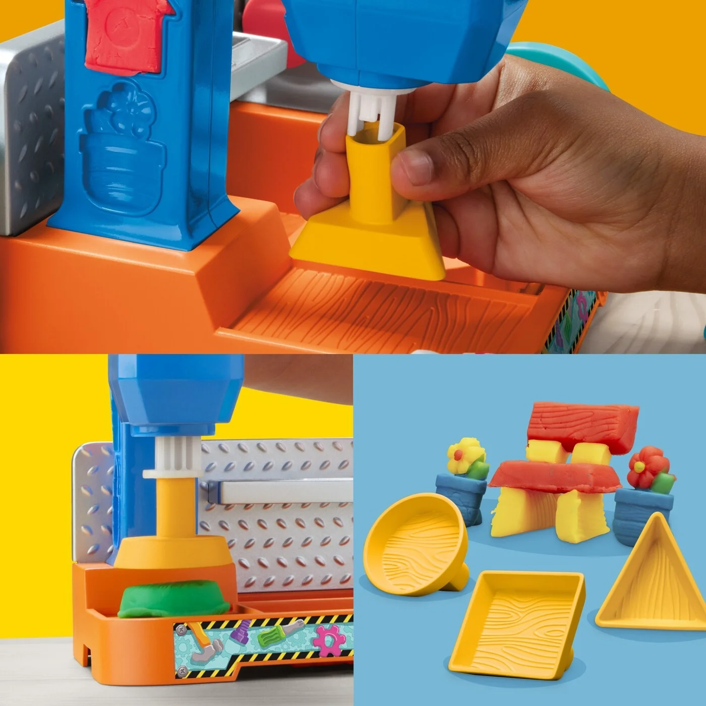 Hasbro Play Doh - Stamp & Saw Toll Bench F9141