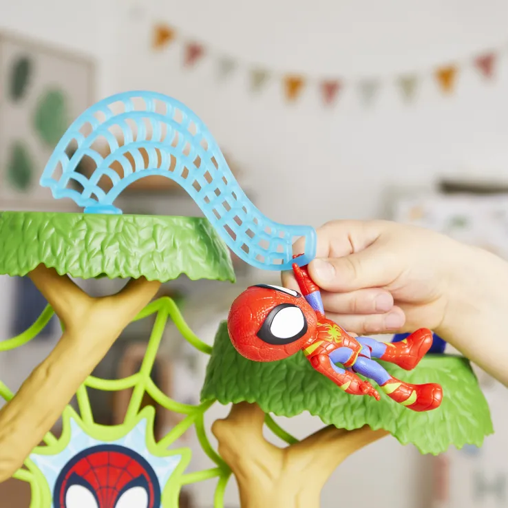 Hasbro - Spidey And His Amazing Friends Dino Webs Playset F9477