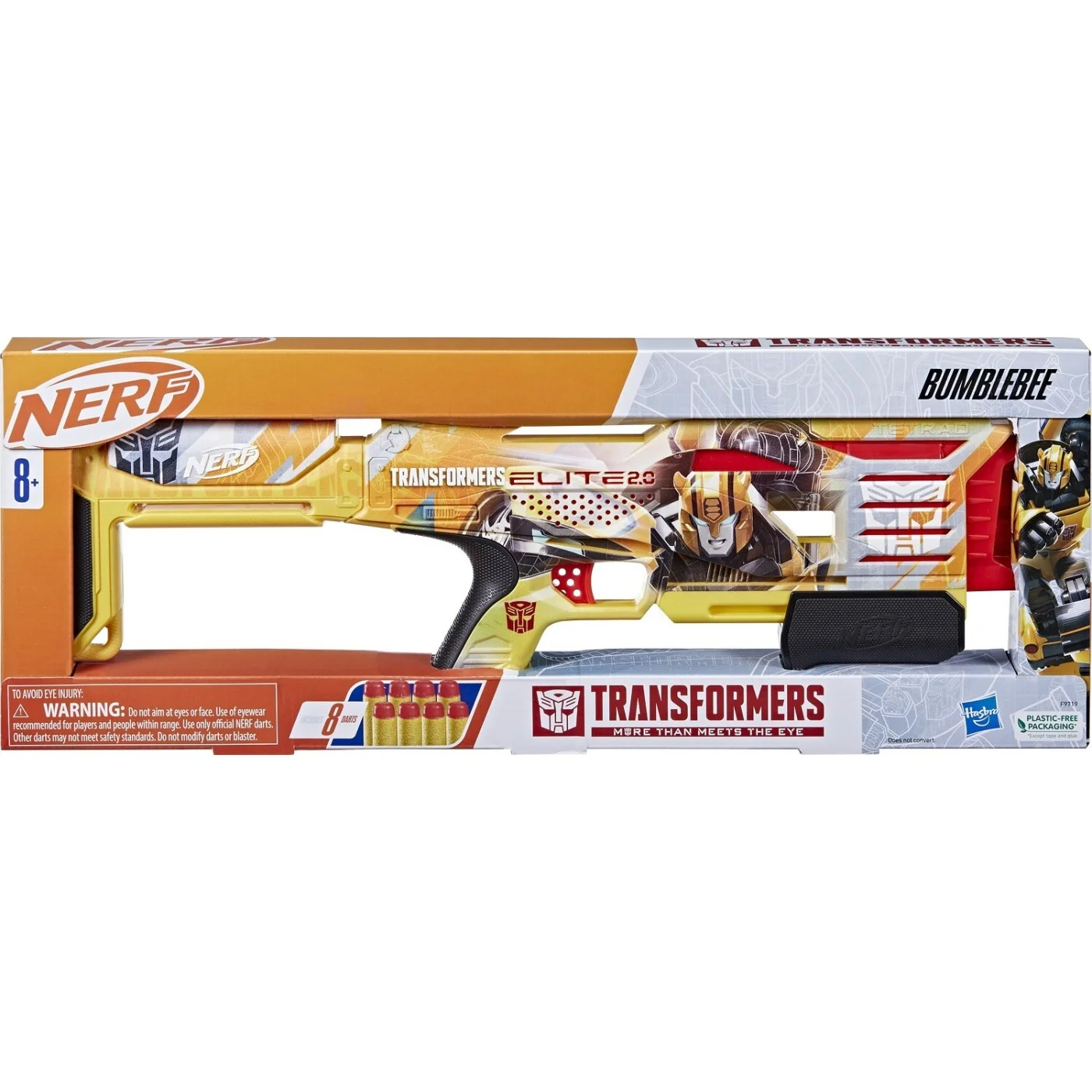 Hasbro Nerf -  Ink Εκτοξευτής Transformers Bumblebee F9719