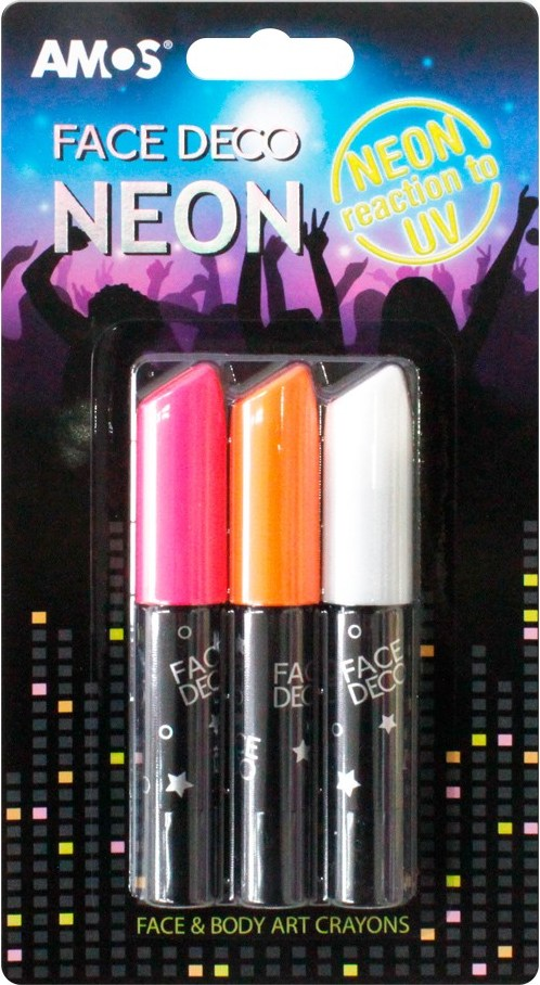 Amos – Χρώματα Προσώπου Face Deco Neon FD10B3-ND