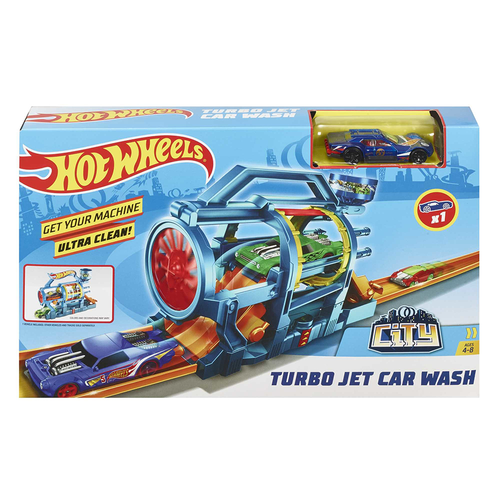Mattel Hot Wheels - City, Turbo Jet Car Wash FJN35 (FJN34)