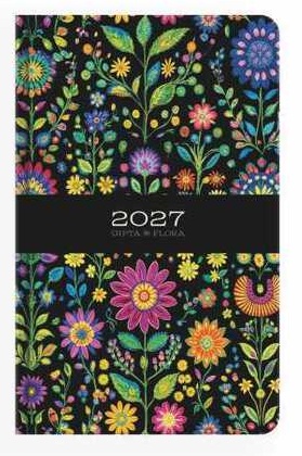 Unipap - Ημερήσιο Ημερολόγιο Flora 2027 9x14 627-4309-00