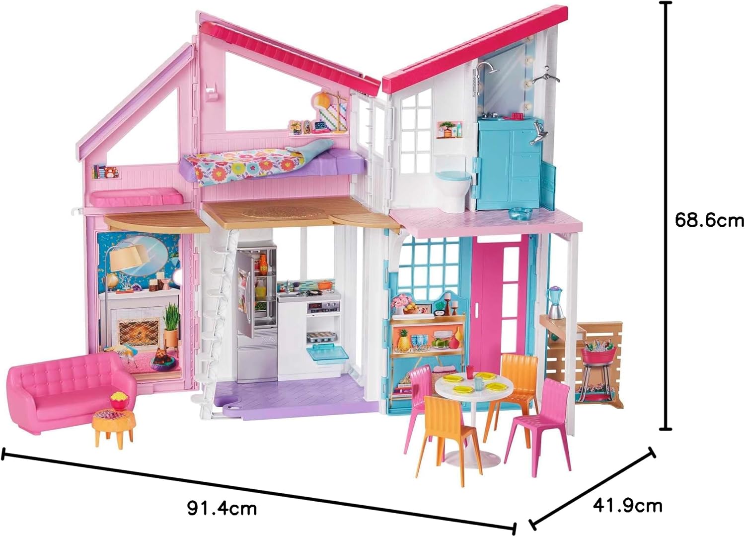Mattel - Barbie Malibu House FXG57