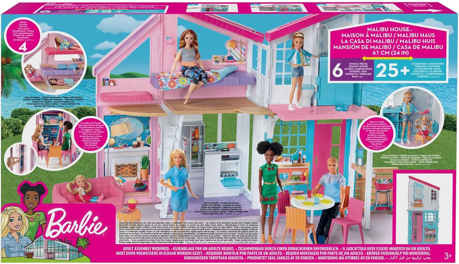 Mattel - Barbie Malibu House FXG57