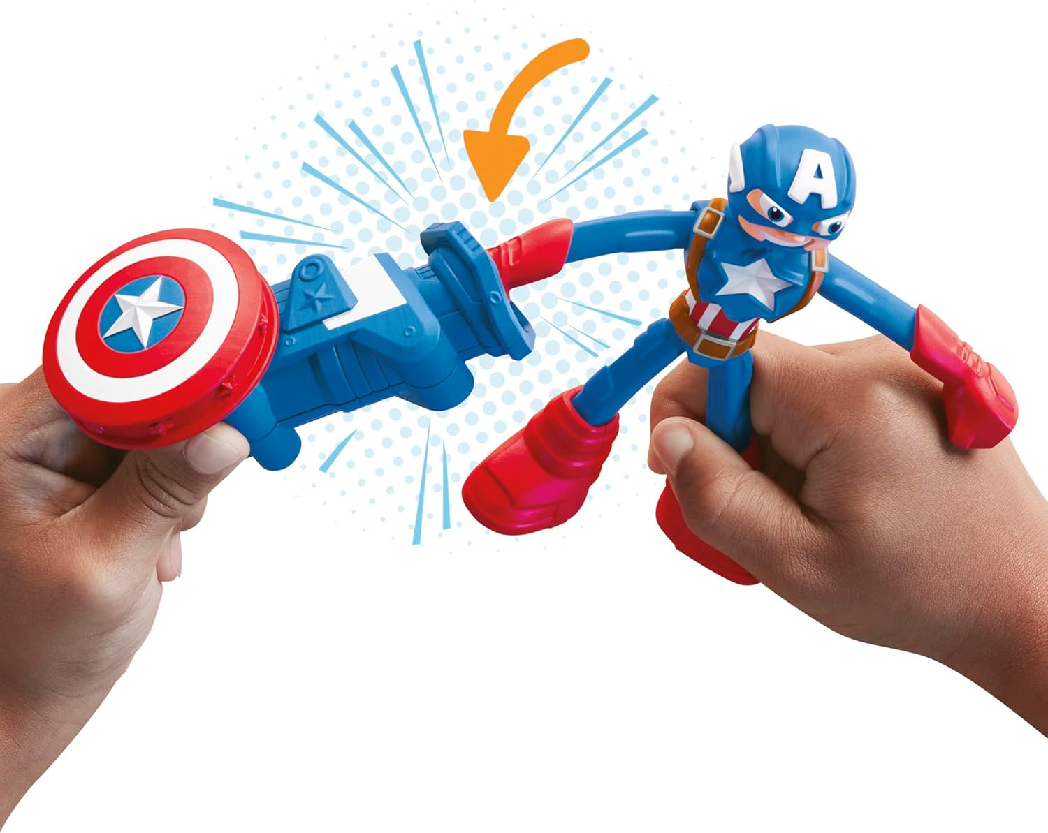 Hasbro Play Doh - Stamping Shield, Captain America G0056 (F9829)