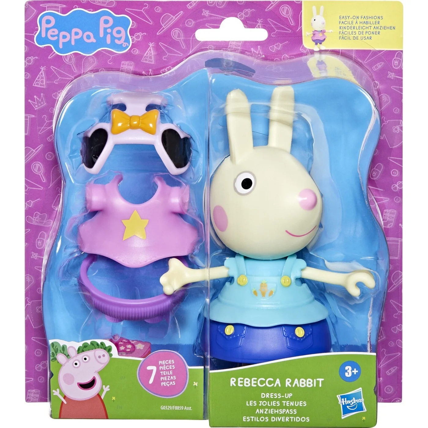 Hasbro - Peppa Pig, Rebecca Rabbit Dress Up G0329 (F8859)