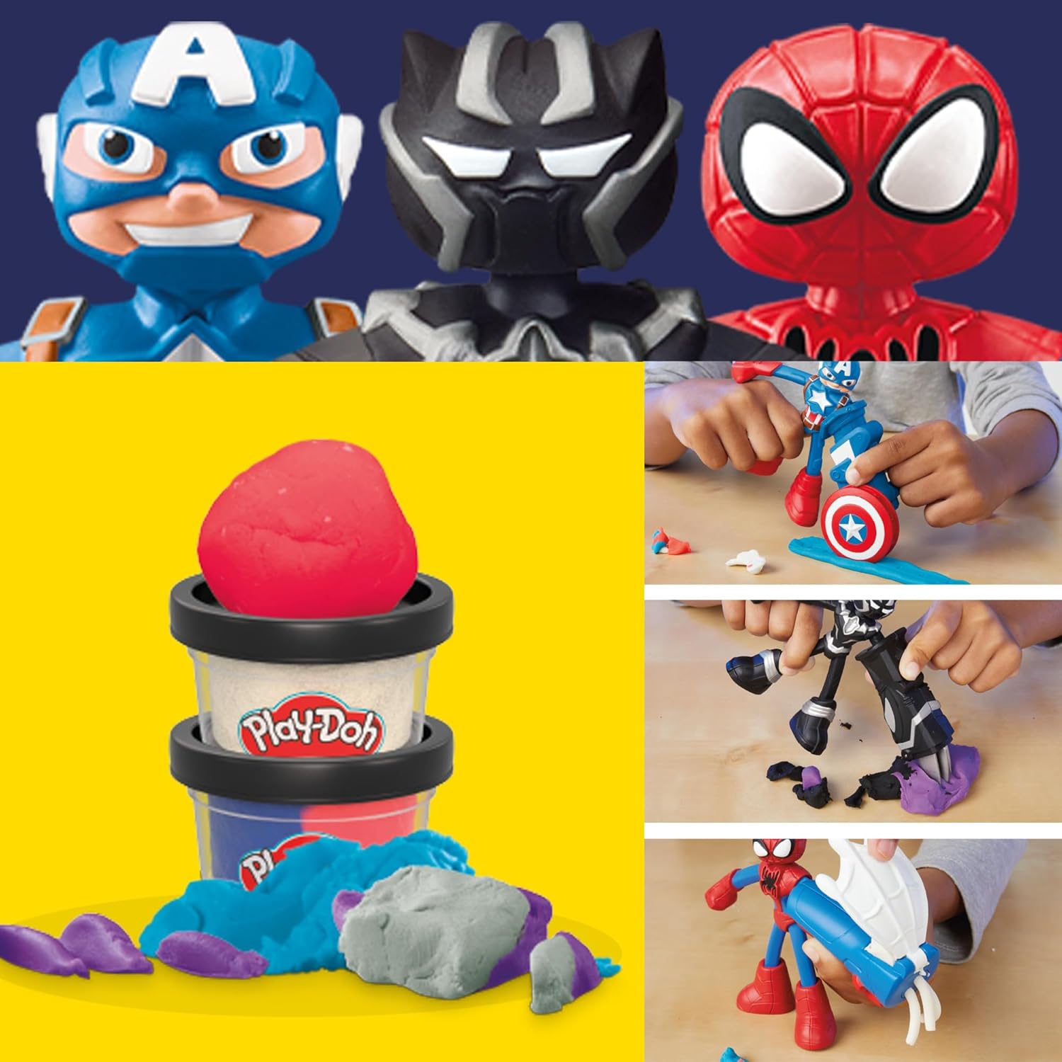 Hasbro Play Doh - Marvel Hero Adventure Set G0333