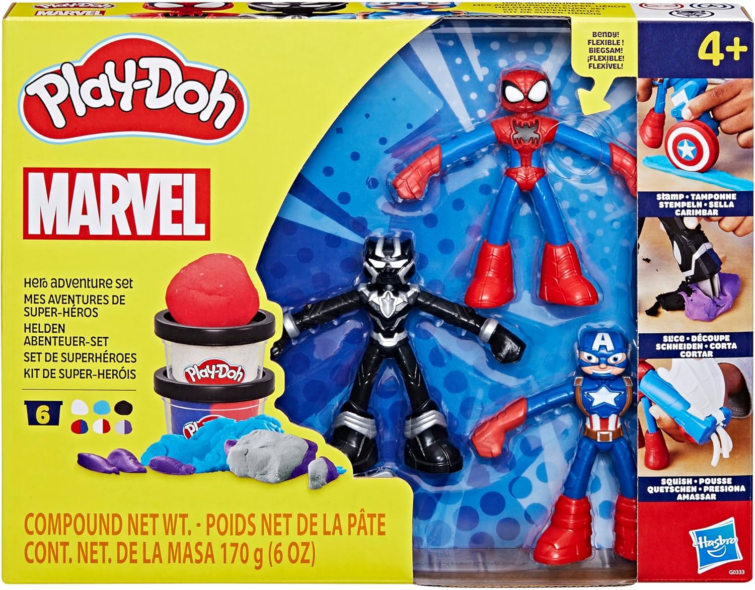 Hasbro Play Doh - Marvel Hero Adventure Set G0333