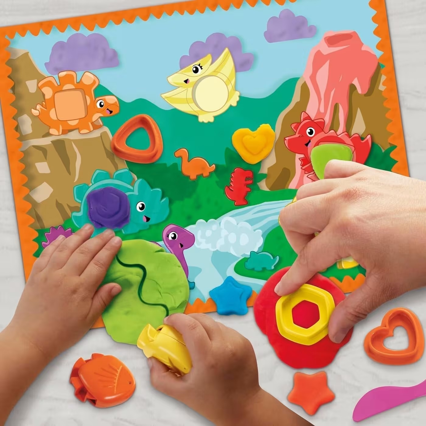 Hasbro Play Doh - Shapes & Colors Dino G0491