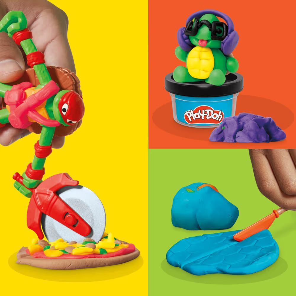 Hasbro Play Doh - Teenage Mutant Ninja Turtles, Cowabunga Creations G0556