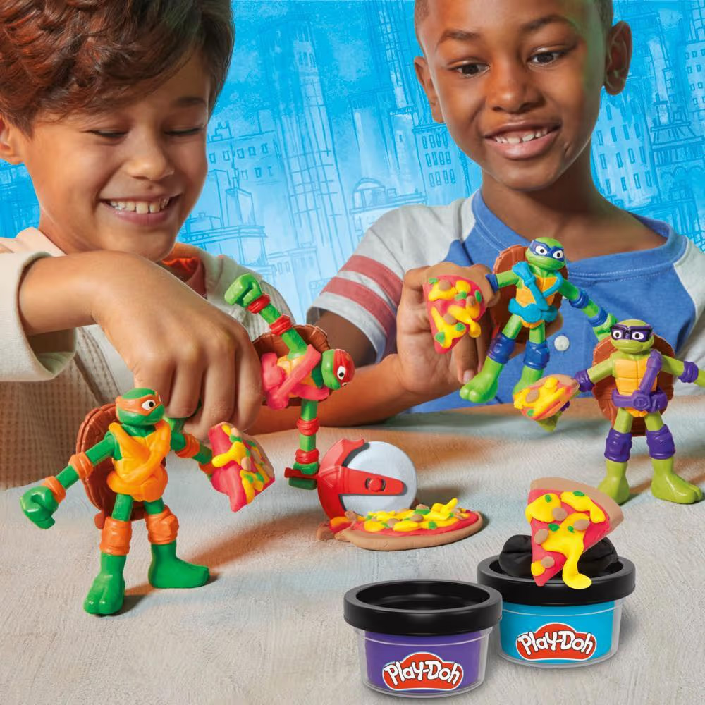 Hasbro Play Doh - Teenage Mutant Ninja Turtles, Cowabunga Creations G0556