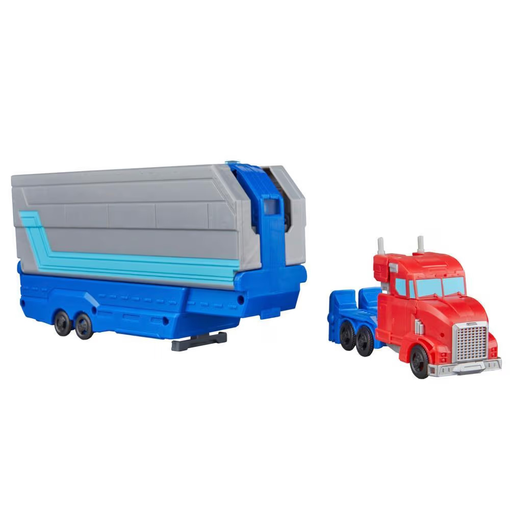 Παιχνιδολαμπάδα Hasbro Transformers - Earthspark Optimus Prime Battle Trailer Playset G0750
